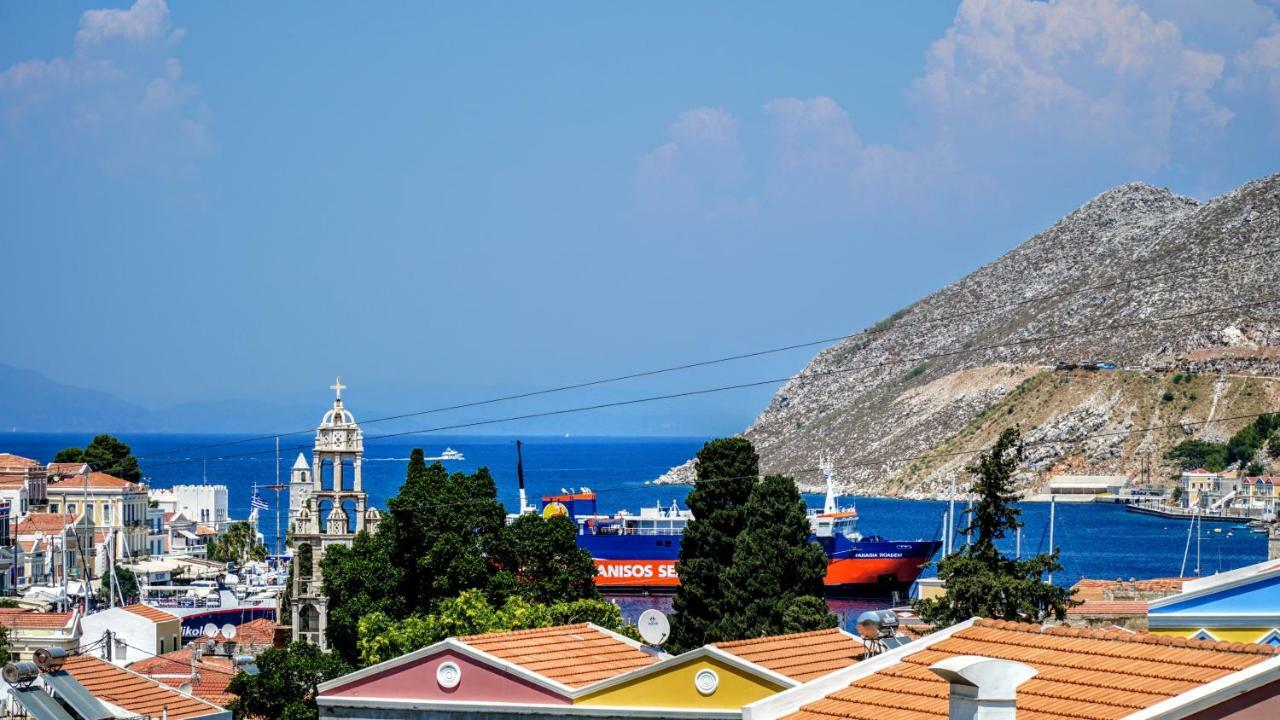 Вілла Symi Fos House Екстер'єр фото